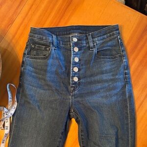 Lillie High-Waisted Crop Flare Jeans